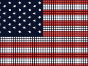 American flag concept
