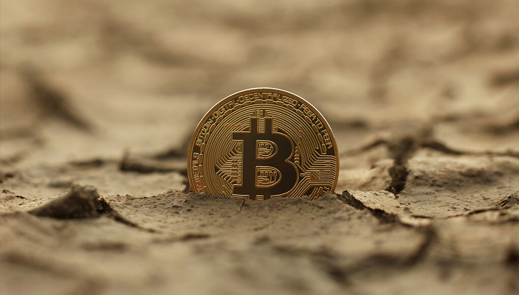 Bitcoin_cracked ground