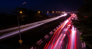 Long exposure, Lagos, Nigeria at night