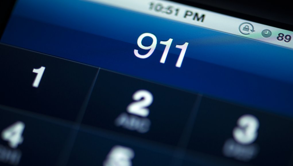 Smartphone Call to 911