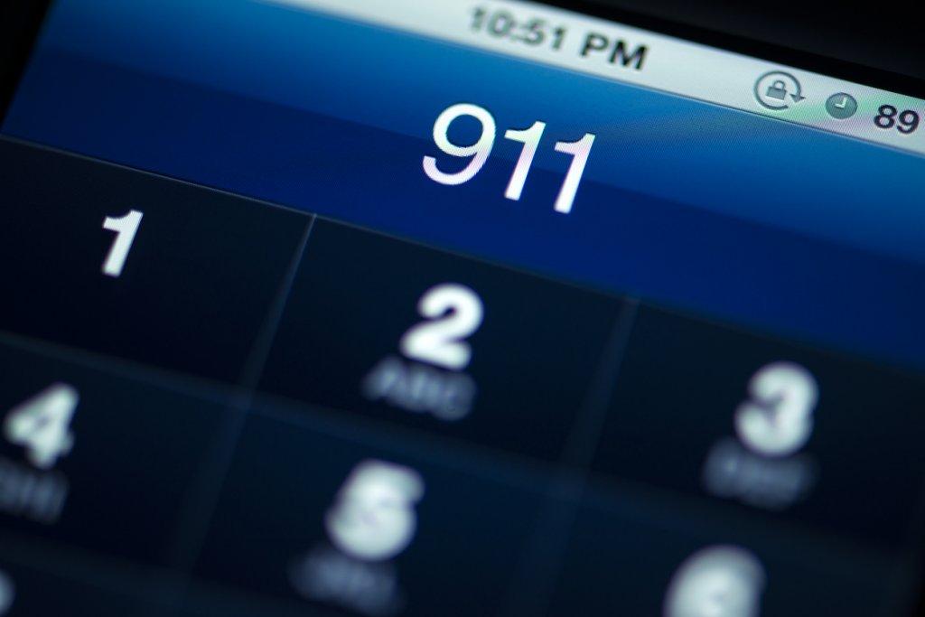 Smartphone Call to 911