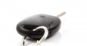 Car's key with miniature car
