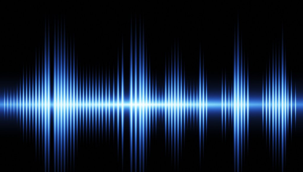 Equalizer sound wave background theme