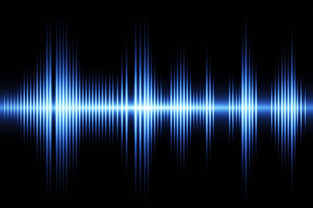 Equalizer sound wave background theme