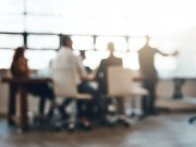 Business people in an office