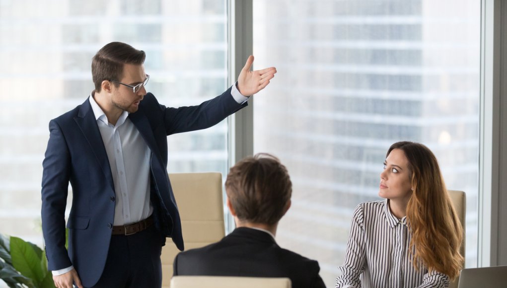 Leader asking about work ethic and making unfair and unkind demands of employee