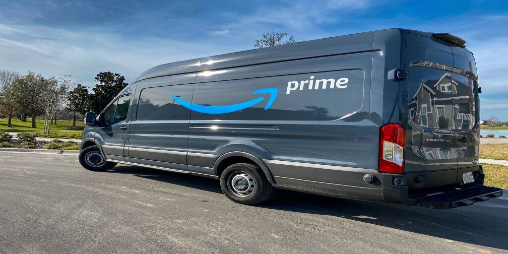 Amazon delivery truck