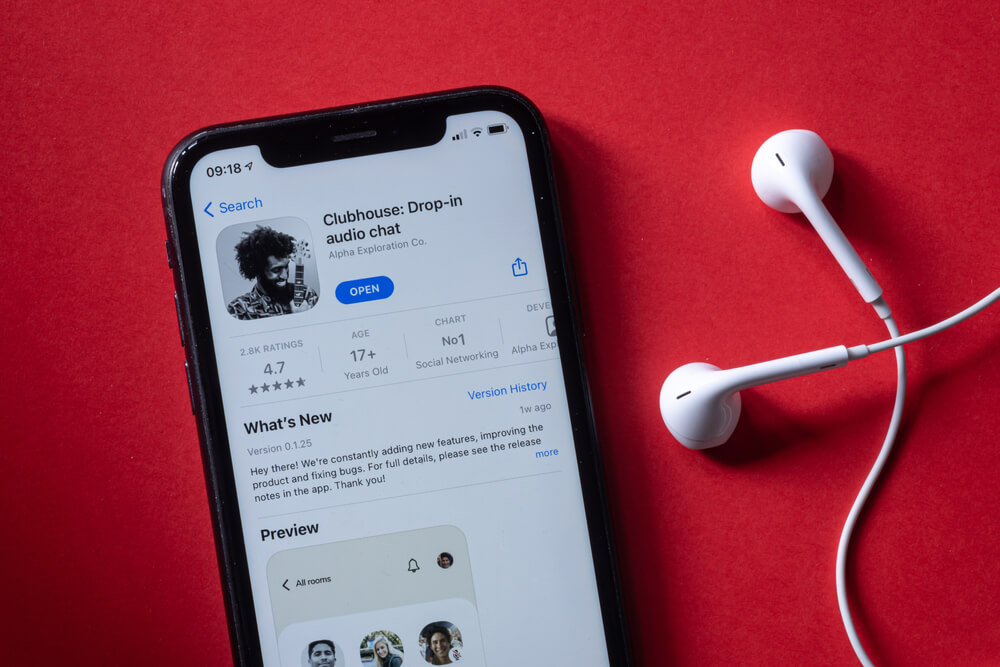 Clubhouse audio app