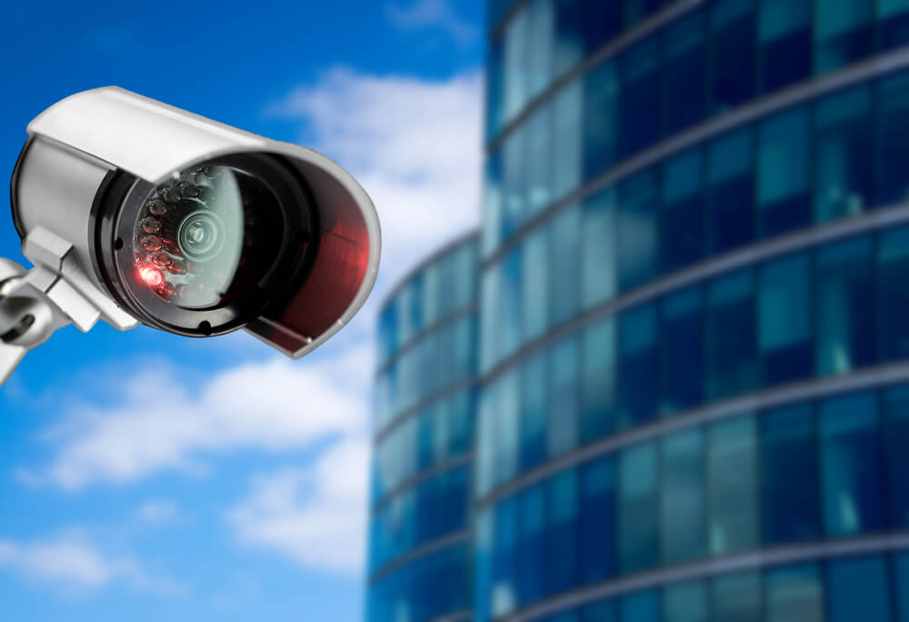 CCTV cameras outside