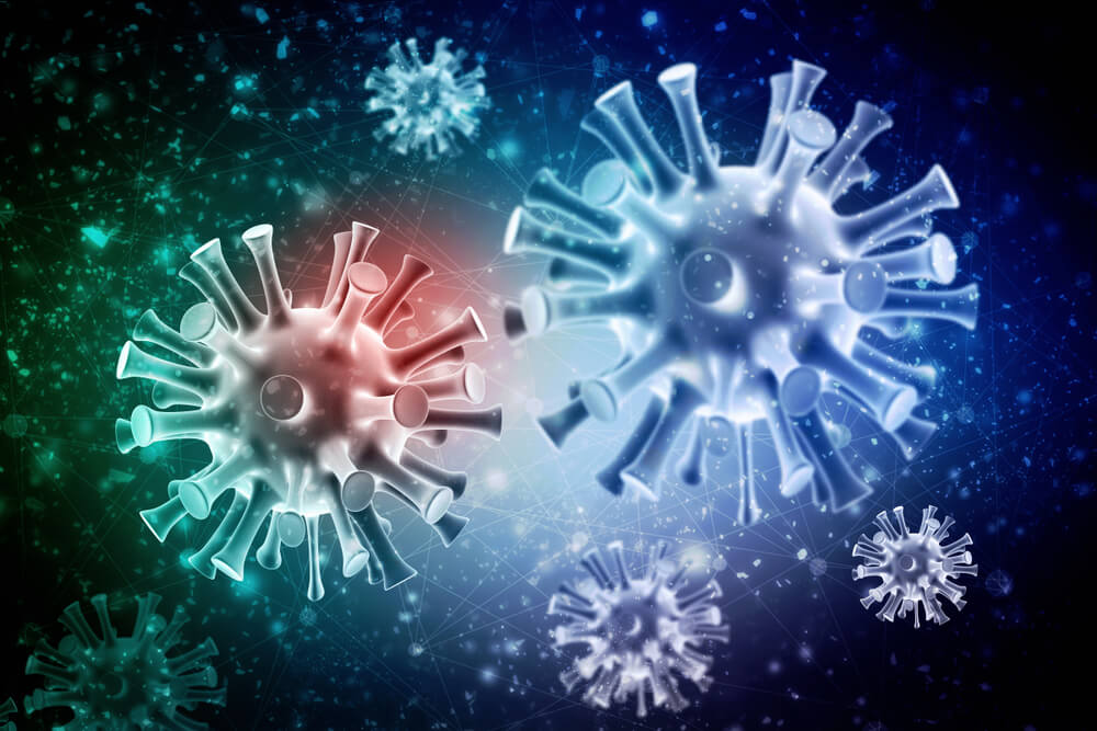 Coronavirus global health pandemic concept