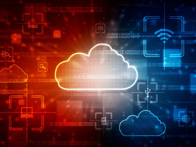 Cloud computing concept