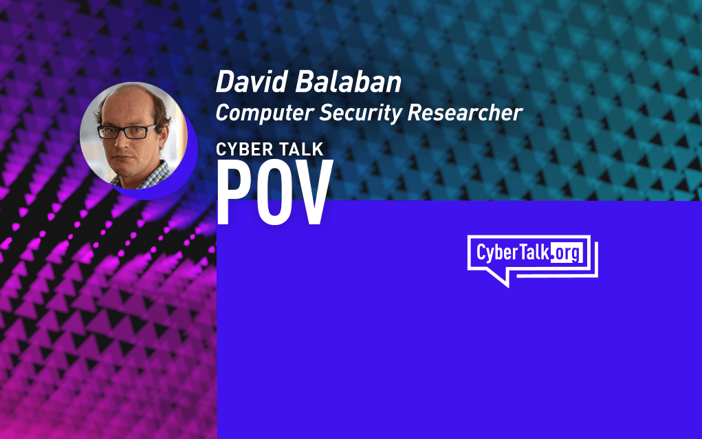 David Balaban, cyber security researcher