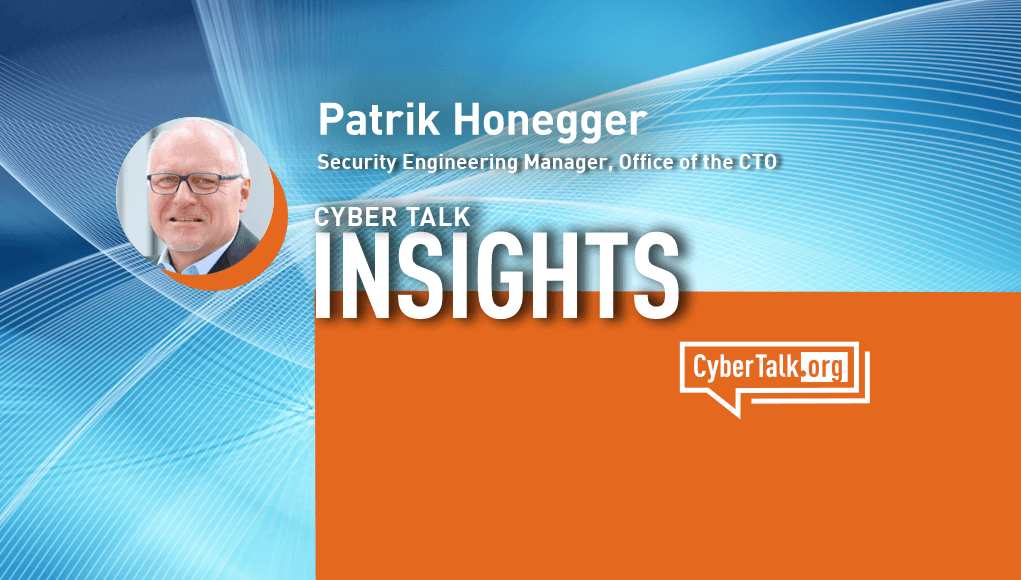 Patrik Honegger, Security Engineering Manager, Check Point Software