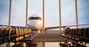 Airplane representative of Saskatoon Airport Authority cyber attack