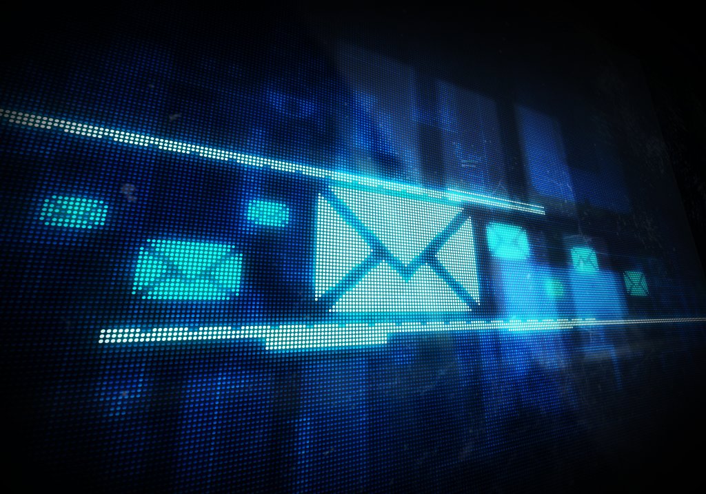 Email concept background