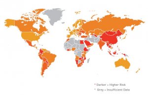 Cyber attacks by region