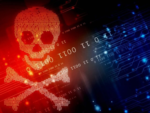 Cyber security concept, ransomware, abstract 2022