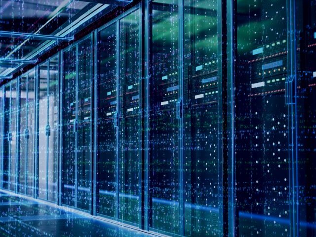 Network and server room concept