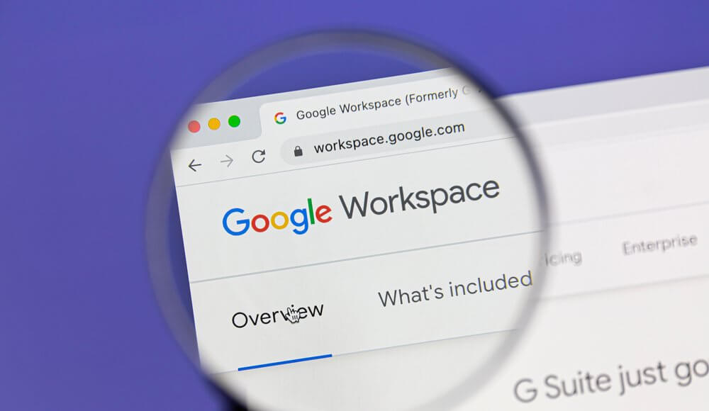 Google Workspace Concept