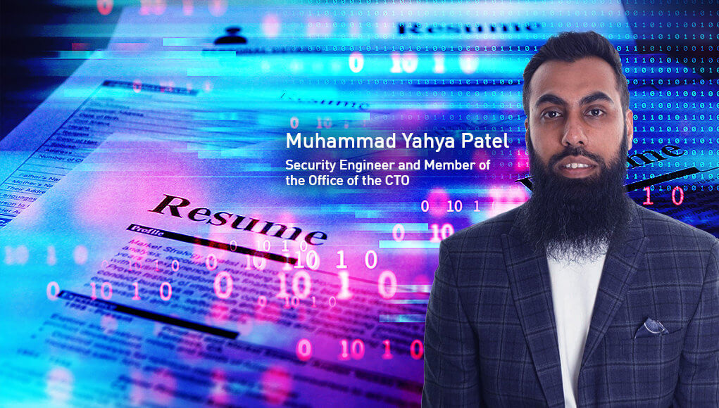 Muhammad Yahya Patel, Check Point Software Security Engineer and Office of the CTO