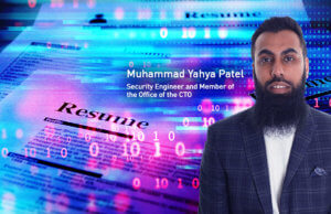 Muhammad Yahya Patel, Check Point Software Security Engineer and Office of the CTO
