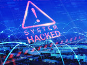 Cyber security abstract concept art