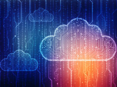 Cloud computing concept art