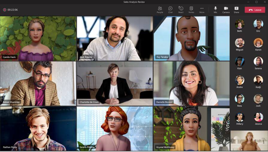 Microsoft Teams goes 3D: Meet your animated avatar