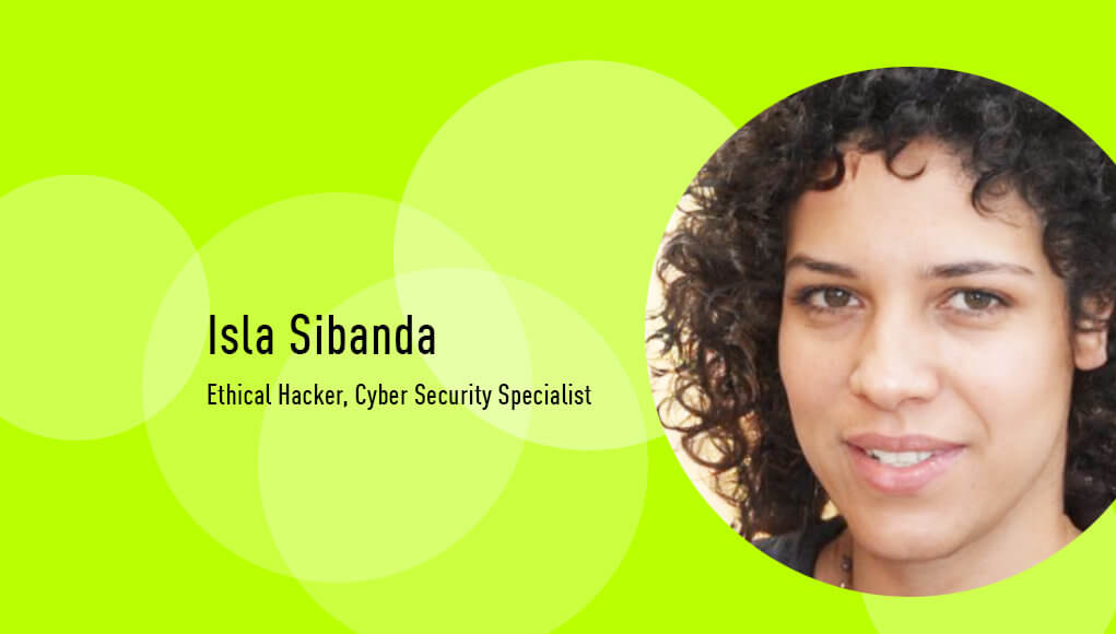 Ethical Hacker and Cyber Security Specialist, Isla Sibanda