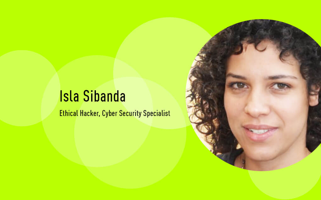 Ethical Hacker and Cyber Security Specialist, Isla Sibanda