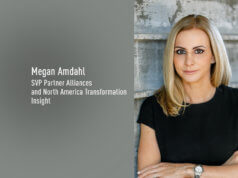 Megan Amdahl, SVP Partner Alliances and North America Transformation