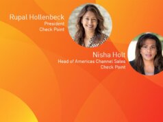 SIA 2023 Power 100 Honorees; Check Point President Rupal Hollenbeck and Head of Americas Channel Sales Nisha Holt