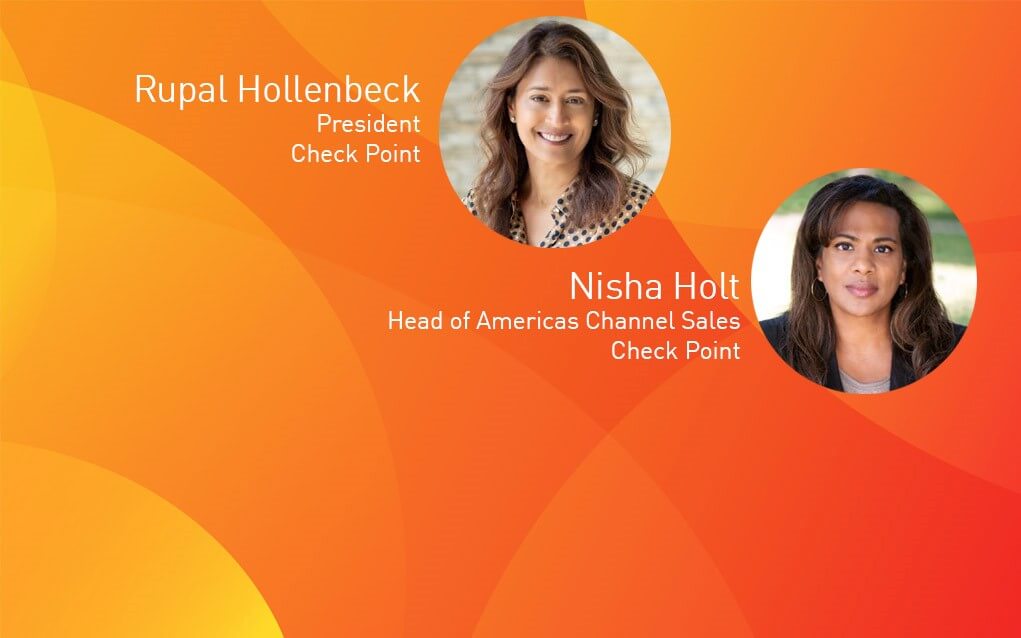 SIA 2023 Power 100 Honorees; Check Point President Rupal Hollenbeck and Head of Americas Channel Sales Nisha Holt