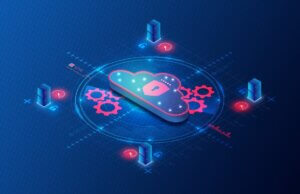 Cloud computing concept art