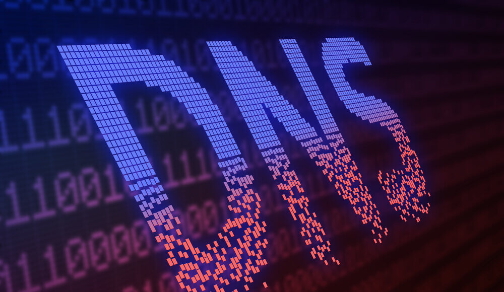 DNS attack concept art