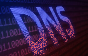 DNS attack concept art