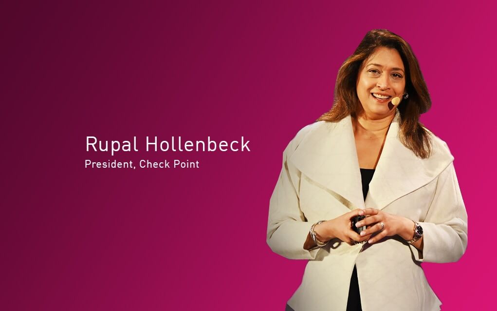 President, Check Point, Rupal Hollenbeck