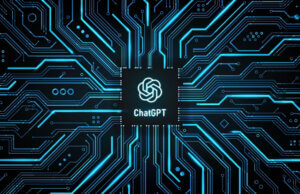 ChatGPT and cyber security concept art