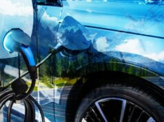 Electric Vehicle Charging Station Concept Art