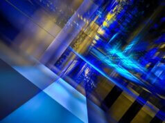 Cyber space and infrastructure concept art