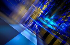 Cyber space and infrastructure concept art