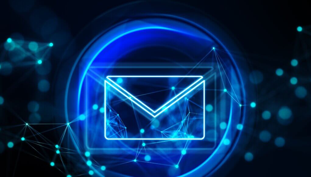 email communication symbol, concept art