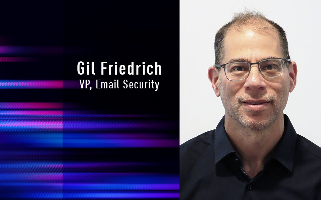 Gil Friedrich, VP Email Security, Check Point