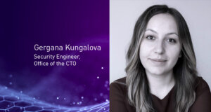 Gergana Kungalova, Security Engineer, Check Point