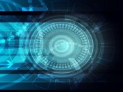 Abstract cyber security image