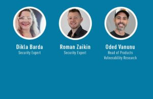 Cyber security researchers, Dikla Barda, Roman Zaikin, Oded Vanunu