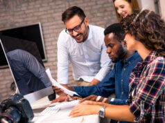 Software engineers and cyber security leaders working together