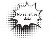 No sensitive data